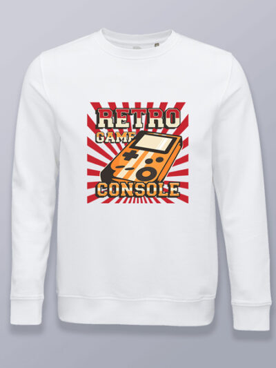 Sudadera sin capucha retro Game Boy
