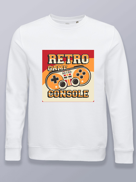 Sudadera sin capucha retro mando Super Nintendo