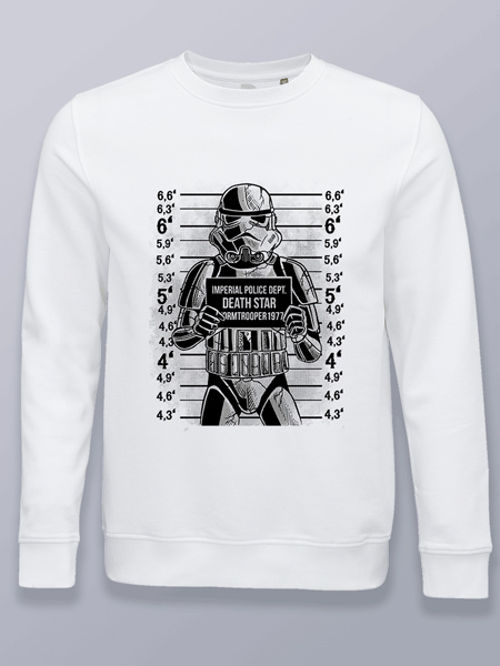 Sudadera sin capucha soldado imperial foto policial