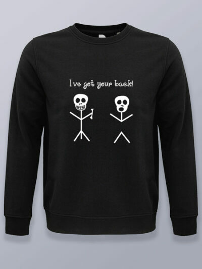 Sudadera sin capucha te guardo las espaldas