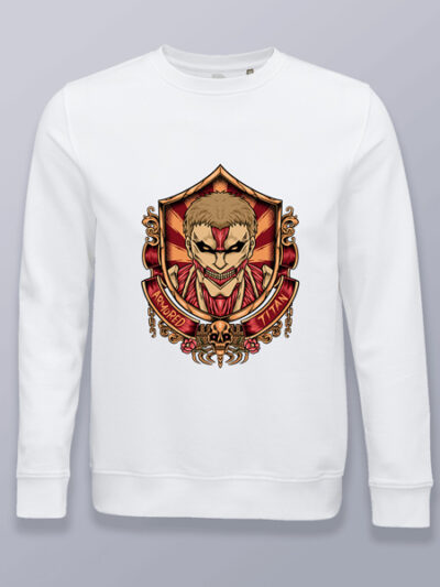 Sudadera sin capucha titán de defensa Attack on titan