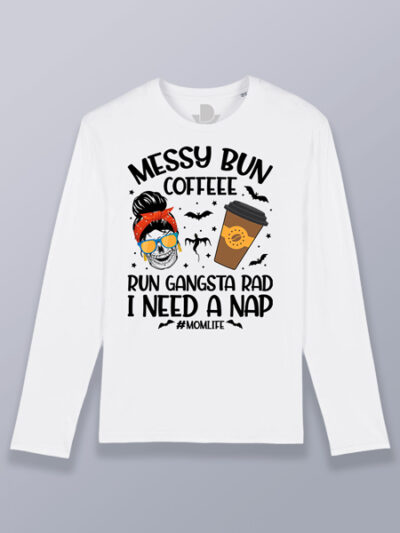 Camiseta hombre manga larga necesito una siesta