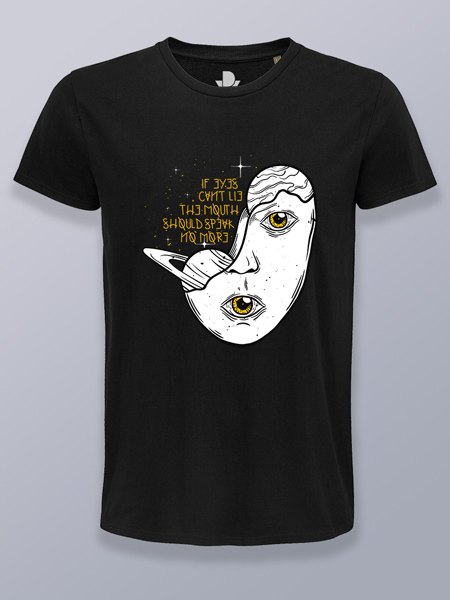 Camiseta hombre los ojos no mienten