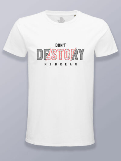 Camiseta hombre No Destruyas (color negro)