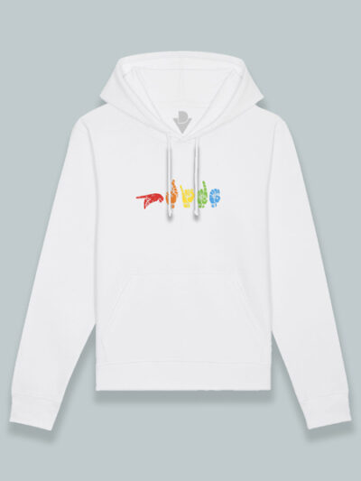 Sudadera con capucha lenguaje de signos LGTBIQ+