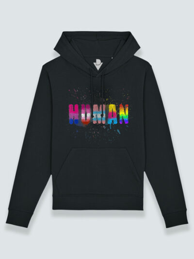 Sudadera con capucha humano LGTBIQ+