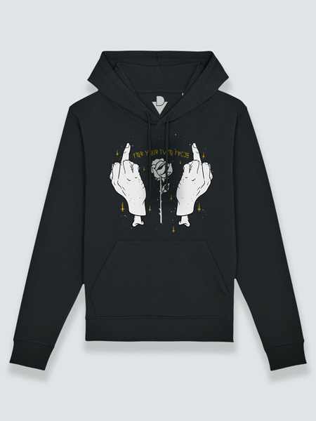 Sudadera con capucha para tus dos caras