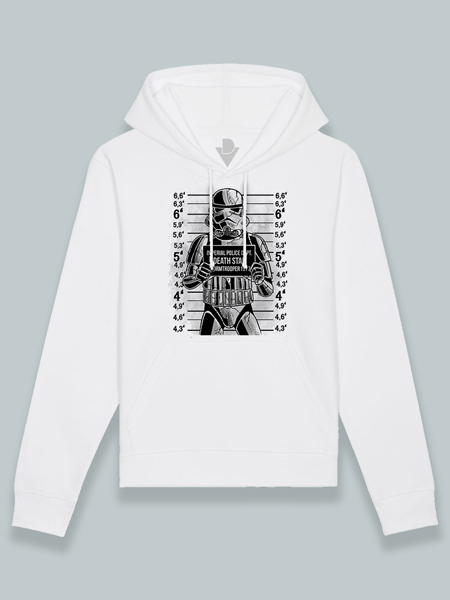 Sudadera con capucha soldado imperial foto policial