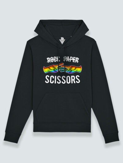 Sudadera con capucha tijeras LGTBIQ+