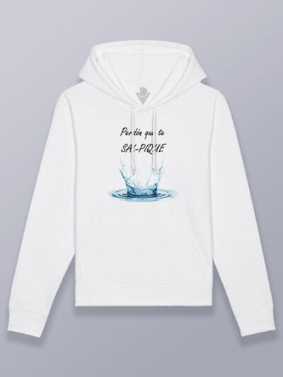 Sudadera con capucha Perdón que te sal-pique