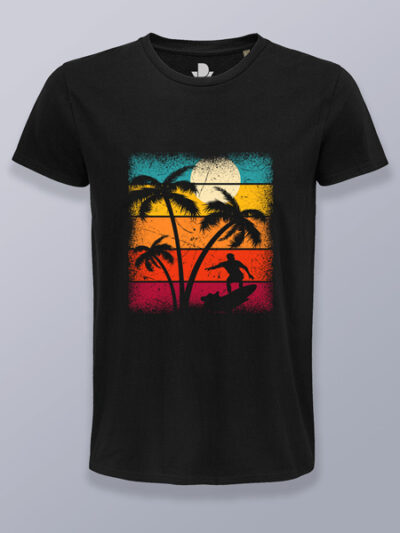 Camiseta surf veraniego