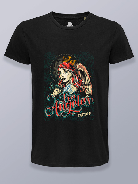 Camiseta tatoo los ángeles