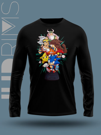 Camiseta manga larga Sonic and friends
