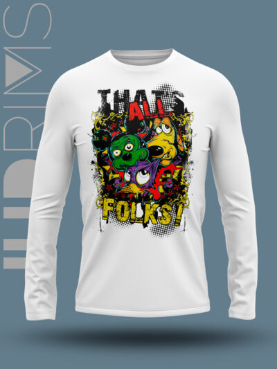 Camiseta manga larga Zombie Cartoons