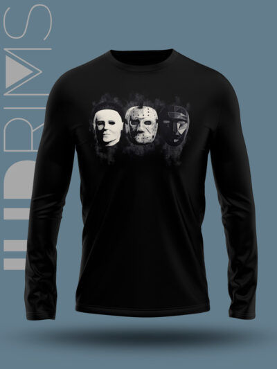 Camiseta manga larga Mascaras del Horror