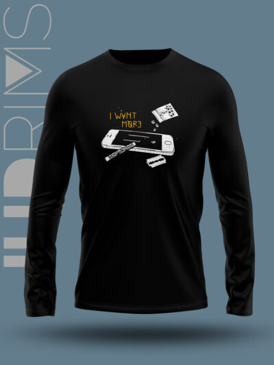 Camiseta manga larga Quiero más