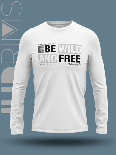 Camiseta manga larga Salvaje y libre