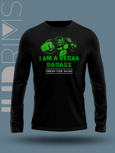 Camiseta manga larga Soy Vegano
