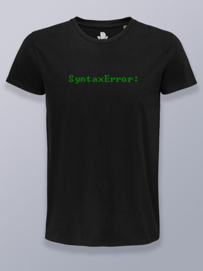 Camiseta Syntax Error